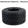 thumbnail image 3 of 2 PCS Go Kart Front Wheel Tire 10x4.50-5 Non Slip Rain Proof ATV UTV Wheel Tubeless Tire For Quad Bike, 3 of 3