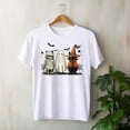 thumbnail image 2 of Black Cat Pumpkin Ghost Halloween Cat Mama – T-Shirt / Hoodie / Sweatshirt – Halloween Theme – Cat Lovers or Costume Parties, 2 of 6
