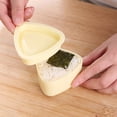 thumbnail image 2 of 3PCS/Set DIY Sushi Mold Onigiri Rice Ball Food Press Triangular Sushi Maker Mold, 2 of 10