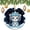 pattern-1671, variant on Christmas Ornaments Love Floral Funny Christmas Ornaments Blue Orange Flower Ornament Christmas Holiday Decorations