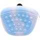thumbnail image 1 of Bolsa de silicona para golosinas para perros, pequeña bolsa de entrenamiento, bolsa portátil impermeable para exteriores, riñonera para refrigerios, 1 of 4