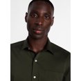 thumbnail image 5 of George Men's Classic Dress Shirt with Long Sleeves, Sizes S-3XL, 5 of 6
