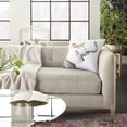 thumbnail image 3 of Nourison Trendy, Hip, New-Age Floral Elephant White Decorative Throw Pillow , 18" x 18", 3 of 5