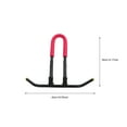 thumbnail image 2 of Bike Stand Floor Rack Parking Kickstand Wheel Freestanding Storage Holder Road Side Support Organizer Standing Garage, 2 of 8