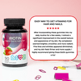 thumbnail image 3 of LIVS Biotin Gummies - 10,000 mcg Biotin Supplement - Supports Healthy Hair, Skin & Nails - Strawberry Flavor - Unisex - 180 Count (Pack of 2) with 90 Servings, 3 of 7