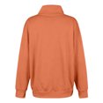 thumbnail image 6 of Mockneck Sweatshirt Women Oversized Turtleneck Long Sleeve Pocket Mock Neck Sweatshirt Crewneck Long Sleeve Top, 380, 6 of 7