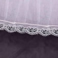 thumbnail image 6 of Hard Net Lace Bride Wedding Dress Petticoat Kids Women Short White Mesh Petticoa, 6 of 6