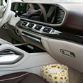 thumbnail image 7 of Naloa Watercolor Bee Honey Honeycomb Bee Car Trash Can Garbage Car Accessories Trash Can Car Waste Bin for for Driver and Passenger Any Vehicle, 7 of 7