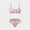 Pink, variant on Hipattires Fashion Bathing Suits Women Athletic Print Bikini Sets Juniors Two Piece Pink Swimwear Swimsuits