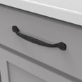 thumbnail image 4 of Hickory Hardware P2997-BI-10B 160 mm CC Armoire Rustique Raffinée, Fer Noir - Lot de 10, 4 of 5