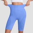 thumbnail image 2 of Breezora Women's High Waisted Yoga Shorts Seamless Scrunch Lifting Tummy Control Compression Fit Workout Running Bottoms, 2 of 5