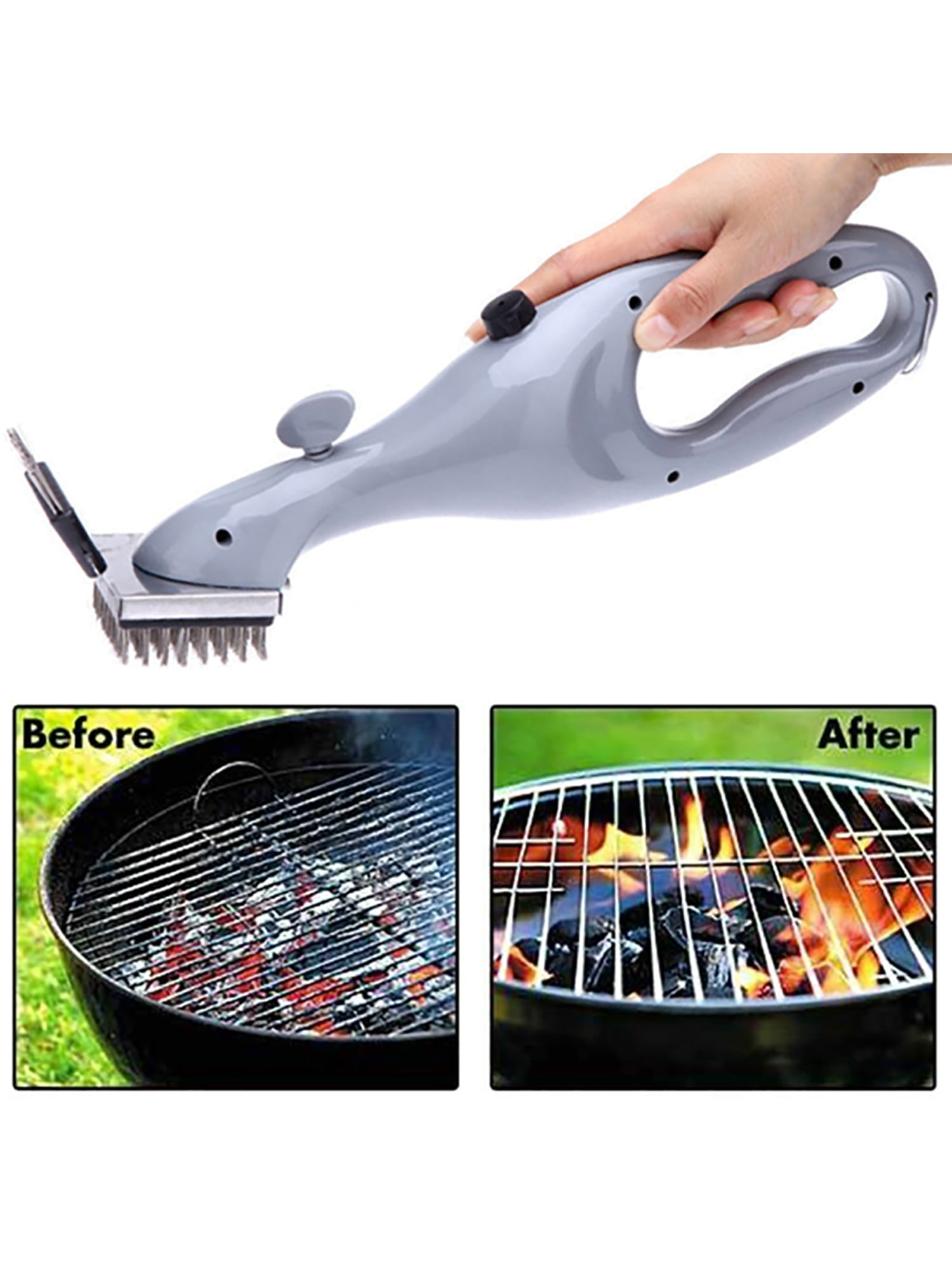 Barbecue Stainless Steel BBQ Cleaning Brush Outdoor Grill Power of Steam Cooking 