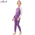 thumbnail image 2 of Soidarity Traje de neopreno para niños, conjunto de esnórquel de una pieza, traje de baño de dibujos animados para niñas, traje de neopreno de nailon Deportes acuáticos Violeta SG Soidarity OD003308-04, 2 of 6