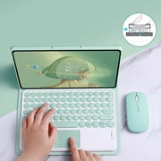Keyboard Case for Lenovo Tab P11 Pro 11.5-inch (Model: TB-J706F/J706L) 2020 Release, Detachable Wireless Touchpad Keyboard, PU Leather Folio Cover, Slim Lightweight Shell Protective Case