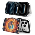 thumbnail image 6 of Wallet Case For Apple iPhone Air / 17 Pro / 17 Pro Max Series with Card Holder, PU Leather Kickstand Card Slots Screen Protector Included For iPhone 17 Series, Planet, 6 of 8