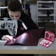 thumbnail image 4 of Folding Portable Sewing Set Mini Sewing Kit Box, Outbound Travel Sewing Overlock Repair Tool Set, 4 of 5