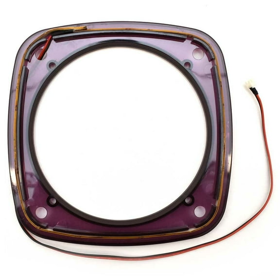 Ski Centurion Boat LED Speaker Cover | Square 7 1/4 Inch Purple