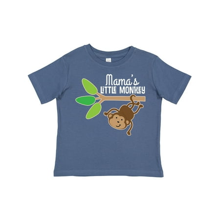 

Inktastic Mama Little Monkey Grandchild Gift Toddler Boy or Toddler Girl T-Shirt
