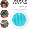 thumbnail image 6 of SUSWIM Jar Opener Gripper For Seniors With Arthritis: Rubber Bottle Opener For Arthritic Hands - Silicone Jar Lid Openers Grippers For Opening Jars And Bottles - Easy Can Opener Gripper For Weak Hand, 6 of 6