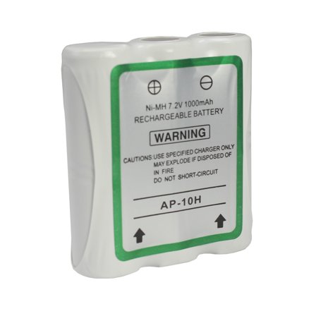 7.2v 1000mAh NiMh Two-way Radio Battery for MOTOROLA HNN9044 HNN9044AR  HNN9056 HNN9056AR Radius SP10 SP21 Spirit HP50 M S Series Radio Radio  Shack 23-9049 BTX-128 Radio