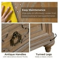thumbnail image 6 of Furniture of America Jares Adult Transitional 7-Drawer Dresser, Rustic Oak, 6 of 8