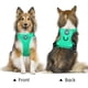 thumbnail image 3 of Arnés para perros PoyPet, malla reflectante, suave y transpirable, color verde S, 3 of 7