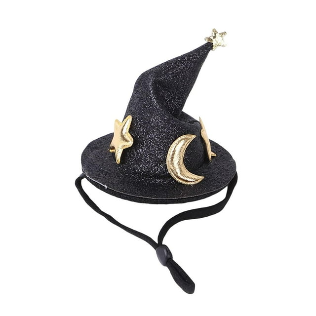 Sombrero para mascotas perfecl Sombrero de hámster Negro 7 cm x 7 cm