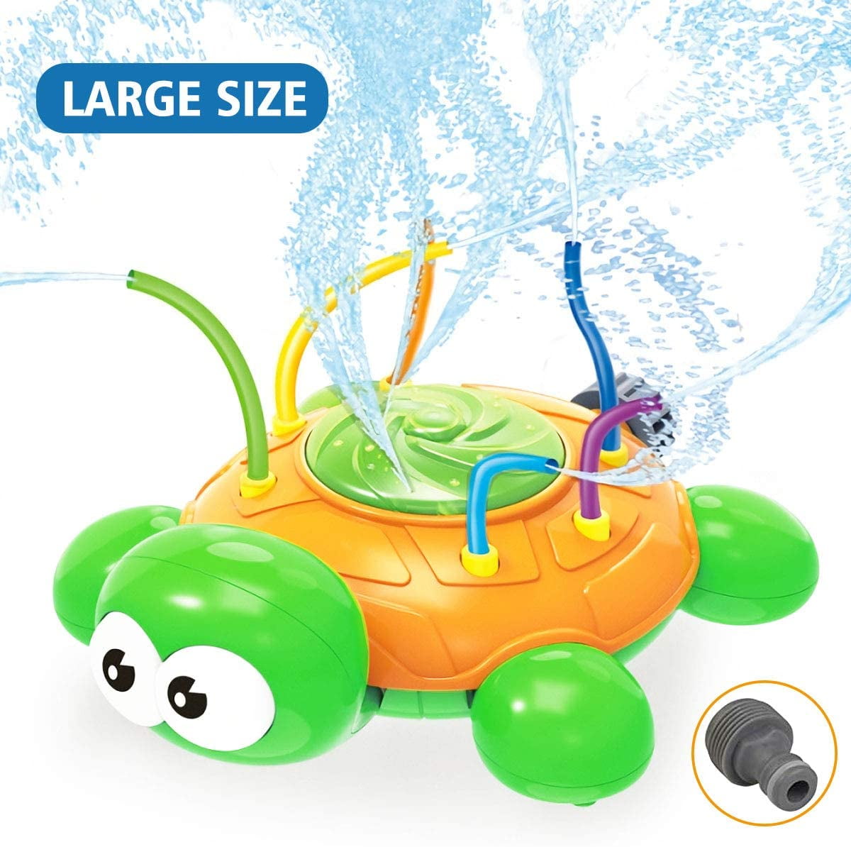 turtle sprinkler toy