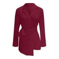 thumbnail image 4 of Vedolay Womens 2023 Coat Suit Jackets for Women Casual Blazer Long Sleeve Double Work Office Blazer Jackets, M, 4 of 5