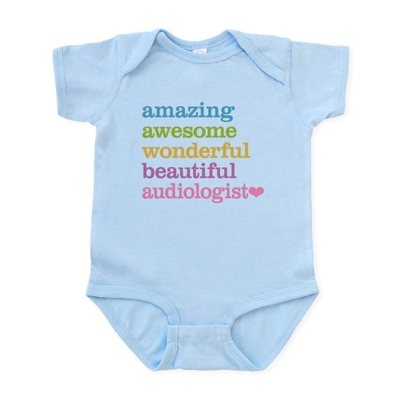 CafePress - Audiologist Body Suit - Baby Light Bodysuit, Size Newborn - 24 Months
