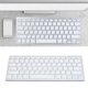 thumbnail image 5 of Teclado Inalámbrico, Teclado Inalámbrico Delgado Y Compacto Con BT Wireless 10m Range Proof Silver Foots Ajustable Para IOS SmartTV OS X, 5 of 7