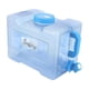 thumbnail image 5 of de agua de contenedor de agua para acampar con grifo, jarra de almacenamiento de agua de agua de recipiente de recipiente a prueba de fugas 18L, 5 of 9