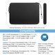 thumbnail image 2 of Funda para Laptop FINPAC Dura para Chromebook de 11.6 pulgadas, Negra, 2 of 7