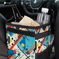 thumbnail image 6 of Geometric Cube Foldable Car Trash Can with Lid, Leak-Proof, Hanging Storage Bag - Car Trash Bin, Car Trash Can, Car Garbage Can, 6 of 6