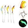 thumbnail image 2 of EeaseMX señuelos biónicos para pesca de camarones, cebos artificiales con anzuelo (color de simulación + rojo camarón + transparente + blanco luminoso + amarillo), 2 of 7