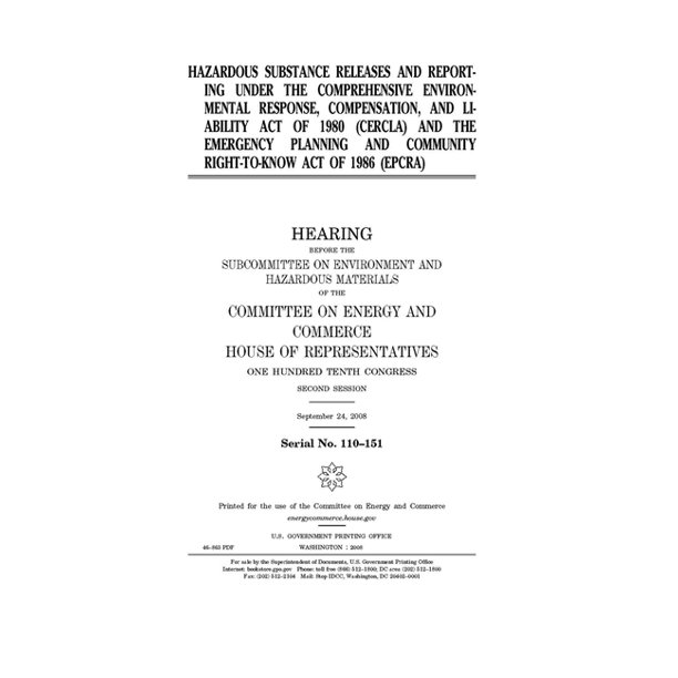 Hazardous substance releases and reporting under the Comprehensive
