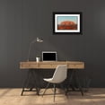 thumbnail image 3 of Gercken, Graham 14x11 Black Ornate Wood Framed with Double Matting Museum Art Print Titled - Uluru Colours Central Australia, 3 of 4