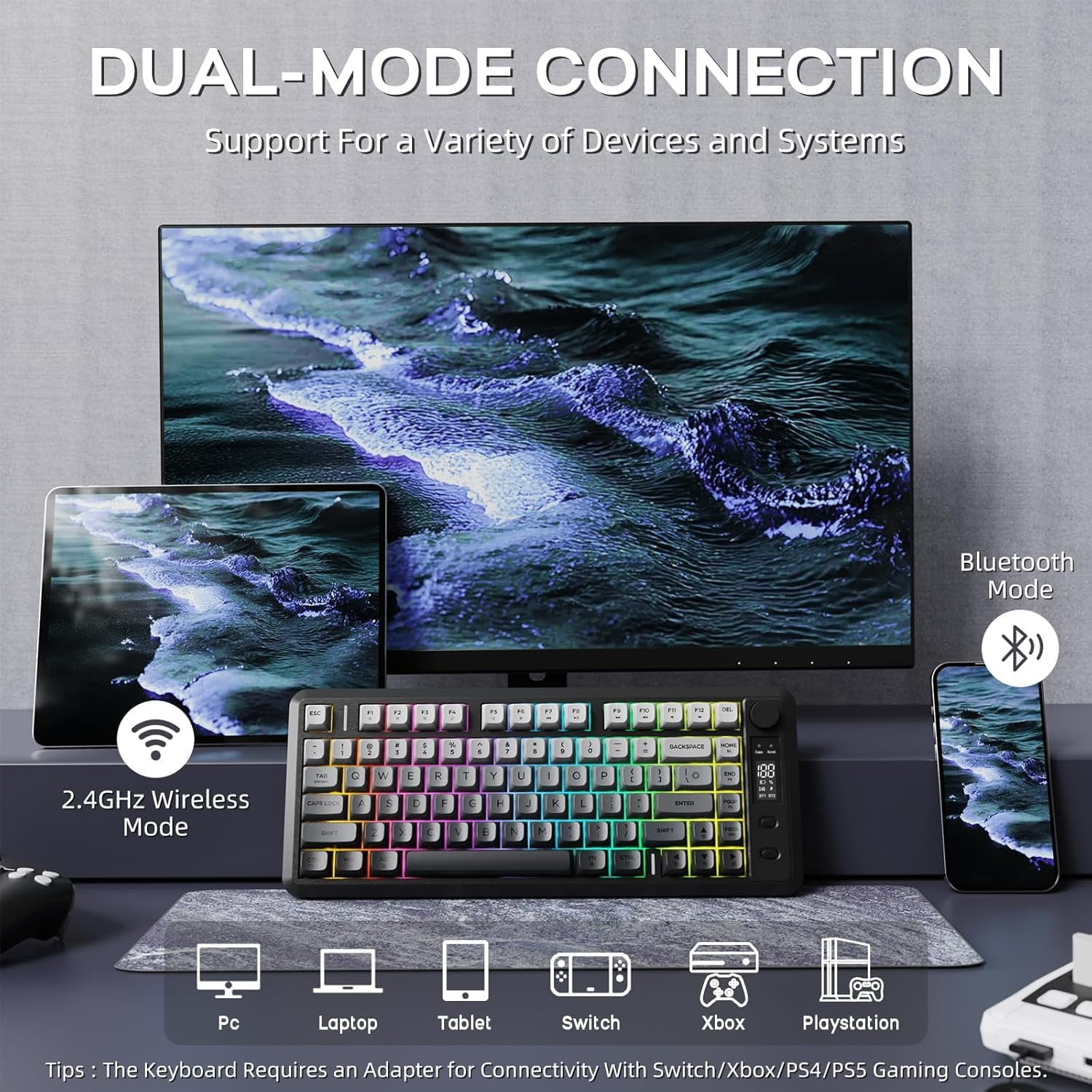 ZIYOU LANG M75 Bluetooth Keyboard
