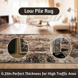 Lochas Modern Abstract Rugs Fluffy Vintage Area Rug for Living Room ...