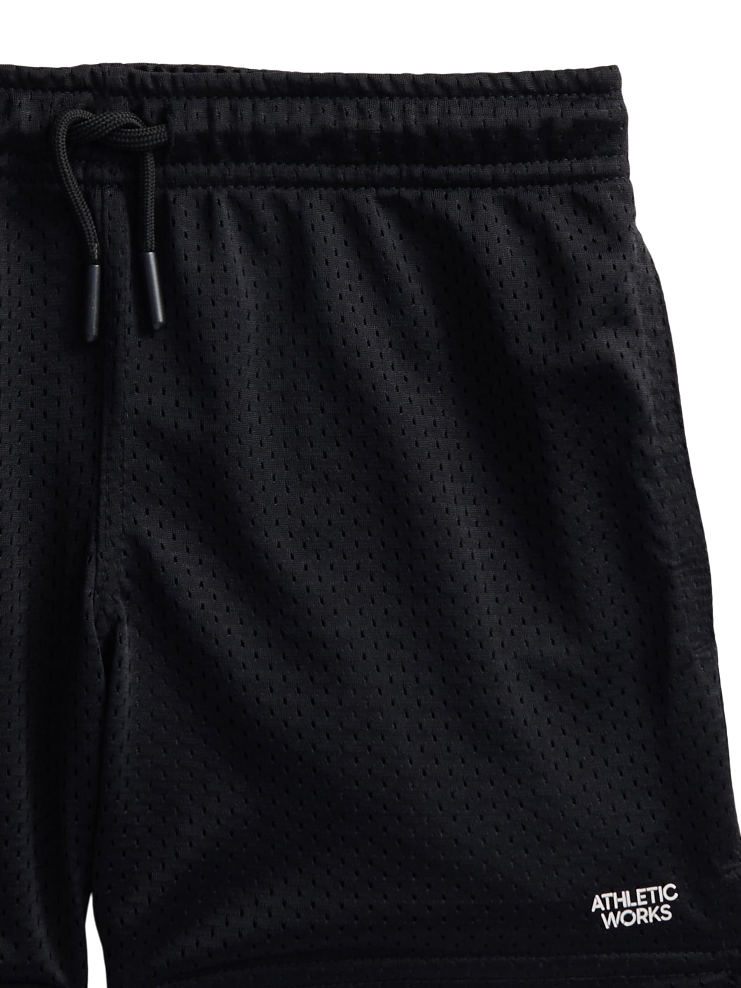 Athletic Works Boys Mesh Shorts, 3-Pack, Sizes 4-18 & Husky