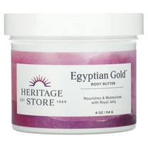 Heritage Store Egyptian Gold Butter Fragrance Free 4 oz Cream