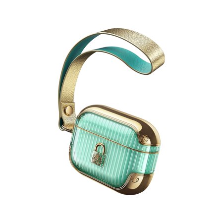 UPC: 0843439131033 | i-Blason Duchess Case for Apple AirPods Pro Green (AirPodsPro2019-Duchess-Gold) AIRPDSPR-DCH-GN
