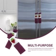 thumbnail image 4 of Shisuyan 2 Pcs Gants de Poignée de Réfrigérateur Protection de Bouton de Porte pour Maison (Violet), 4 of 8