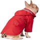 thumbnail image 2 of Chubasquero de doble capa con cremallera y capucha para perros pequeños a grandes, patos, rosa, XL, 2 of 4