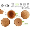 thumbnail image 2 of Reston Lloyd Ltd 99603 Eurita Clay Roaster Dutch Oven, 4 Quarts, 2 of 2