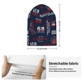 thumbnail image 2 of Yiaed Nautical Style Sailboat Print Winter Beanie for Men Women, Fleece Lined Beanie Soft Warm Knit Hat Ski Stocking Cuffed Ca, 2 of 6
