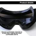 thumbnail image 5 of Ski Goggles Over Glasses,Snowboarding Goggles Adult Otg Goggles,Ski Goggles Over Glasses for Men,Women & Youth,Outdoor Sports Cycling Goggles,with Uv Protection Windproof Ski Goggles Mens, 5 of 9
