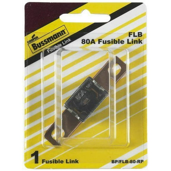 Bussmann (BP/FLB-80-RP) 80 Amp Bolt-on Fusible Link with 13/16 Bolt Terminal Model: BP/FLB-80-RP Car/Vehicle Accessorie