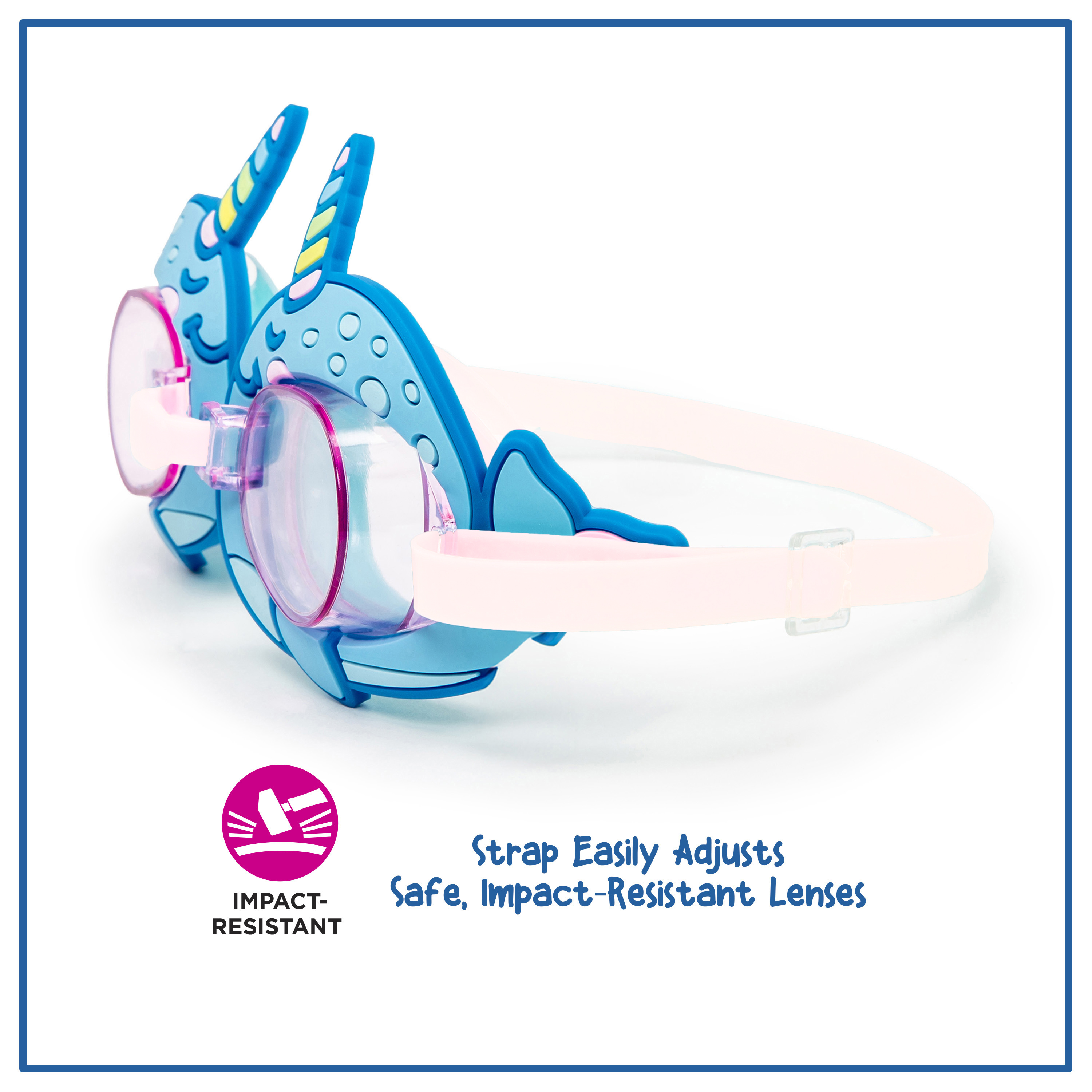 EyePop 3-in-1 Character Swim Goggle Set for Children photo 7