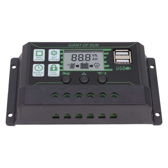 Cargador de panel fotovoltaico, controlador de carga solar, controlador de carga solar dual, controlador de energía probado profesionalmente